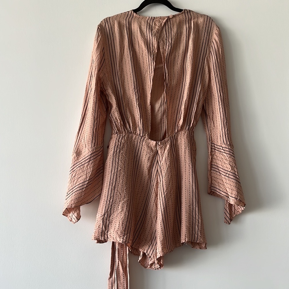 BEC + BRIDGE Pixie Dance Long Sleeve Bell Sleeve Playsuit - Picture 11 of 16
